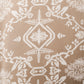 Tan with white pattern swatch