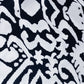 black with large white pattern swatch