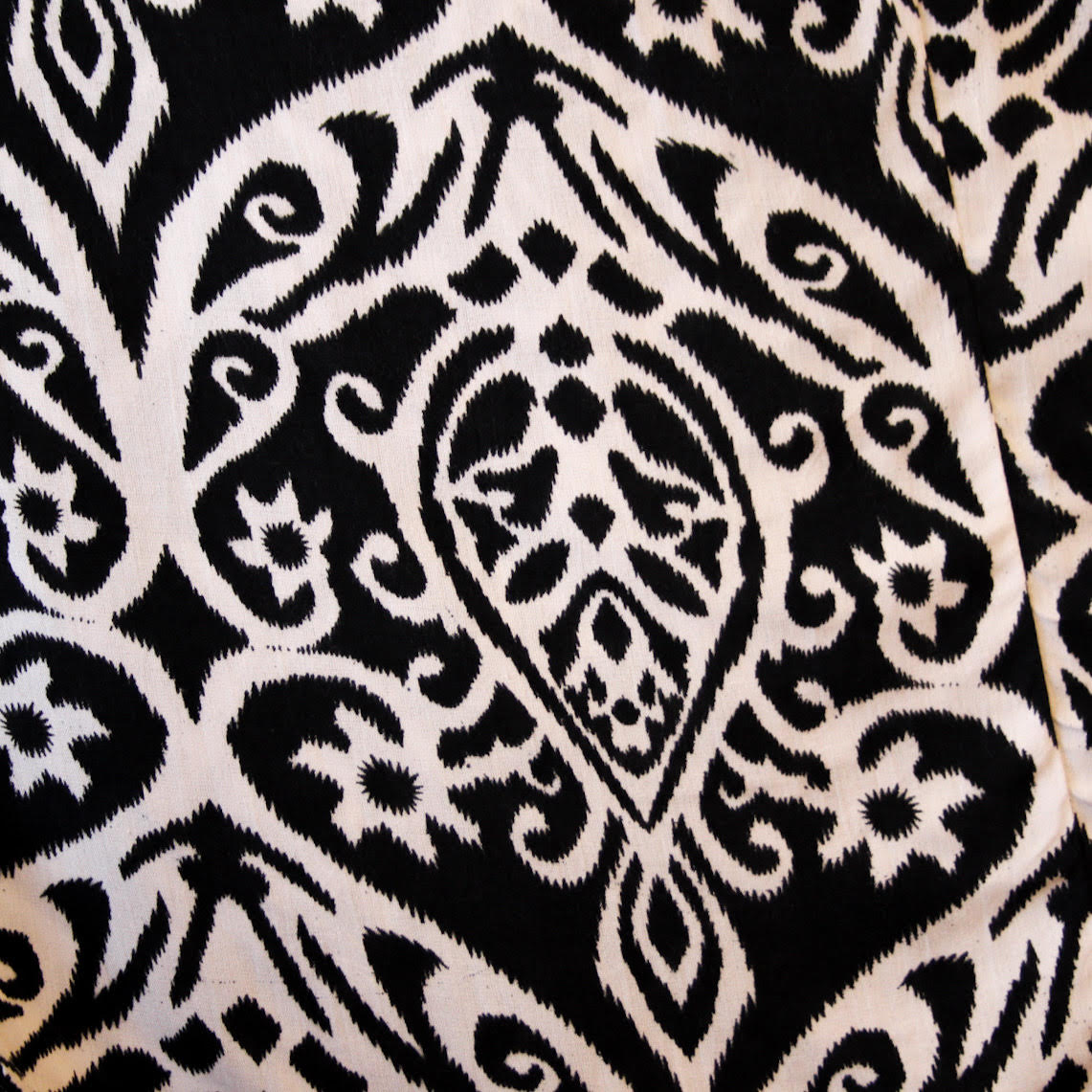 black with white pattern