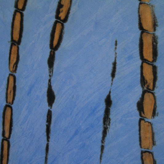 periwinkle with tiger stripes pattern swatch