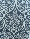 Gray with aqua pattern swatch