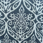 Gray with aqua pattern swatch