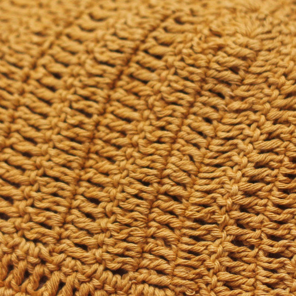 ginger crochet pattern swatch