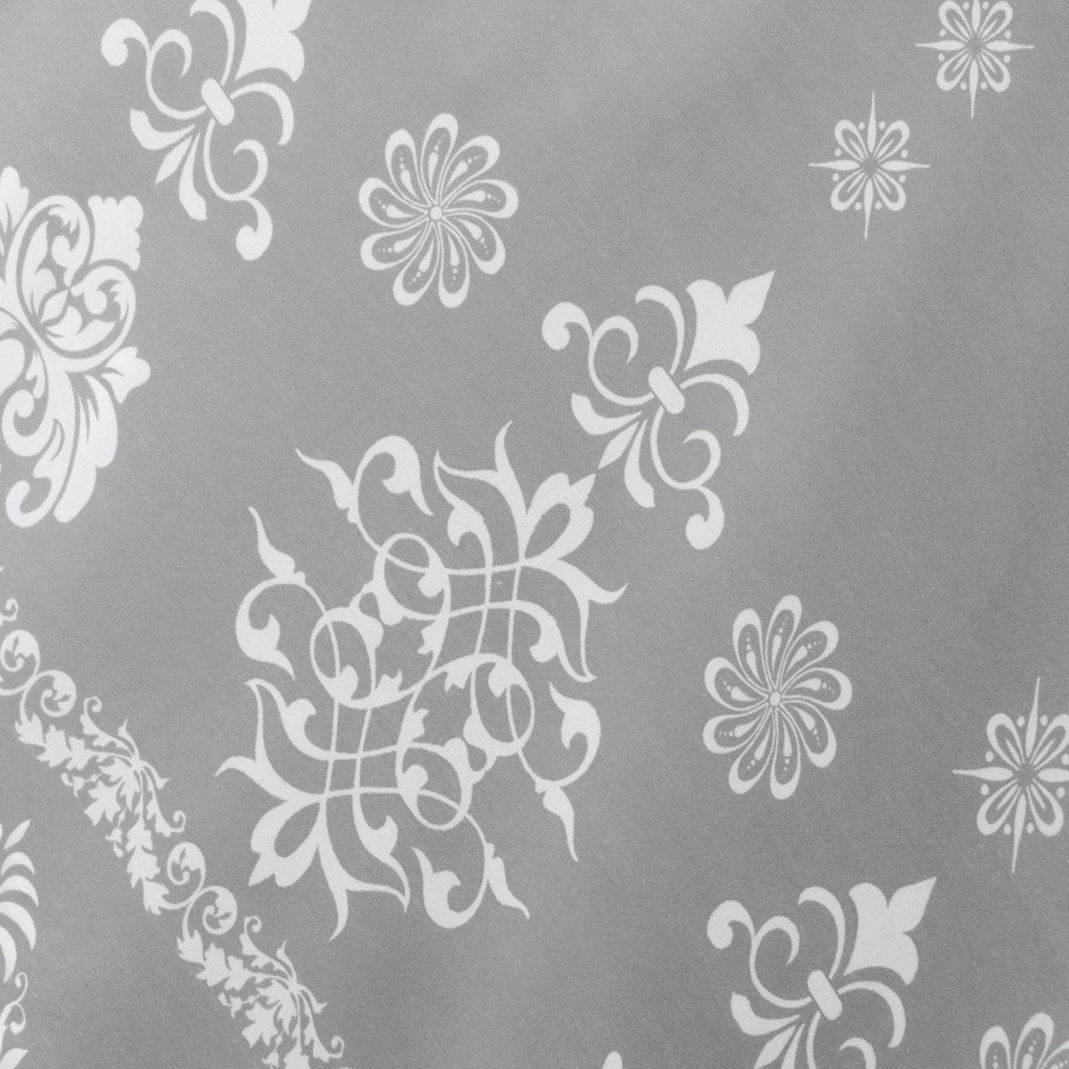 gray with white pattern