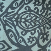 Gray with blue crest pattern swatch