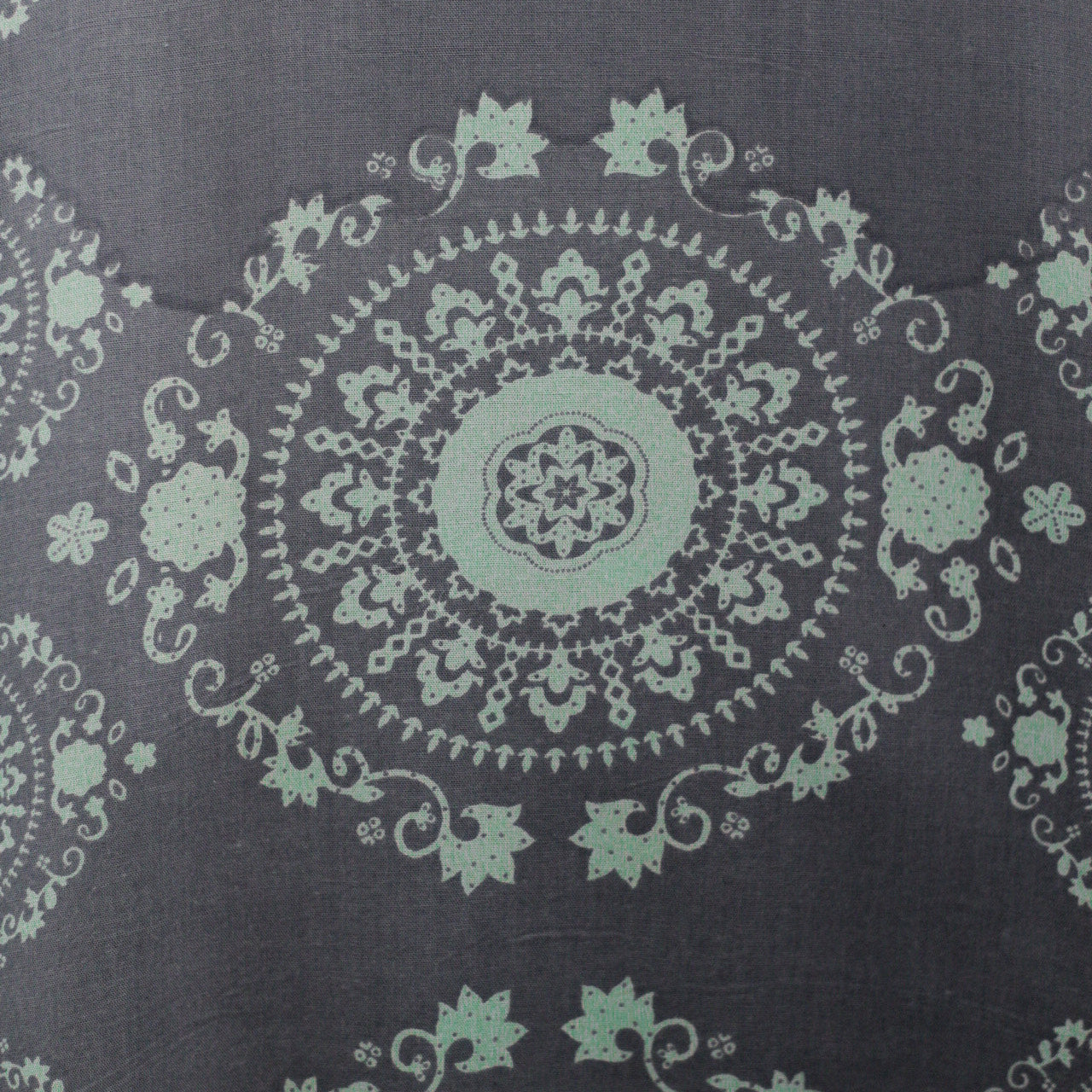 Gray with light green dials pattern swatch