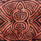 fall colored barong pattern swatch