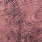 orange with black swirls pattern swatch
