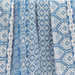 White with blue pattern swatch