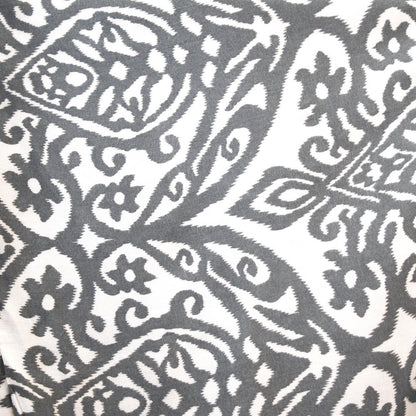 White with gray pattern swatch