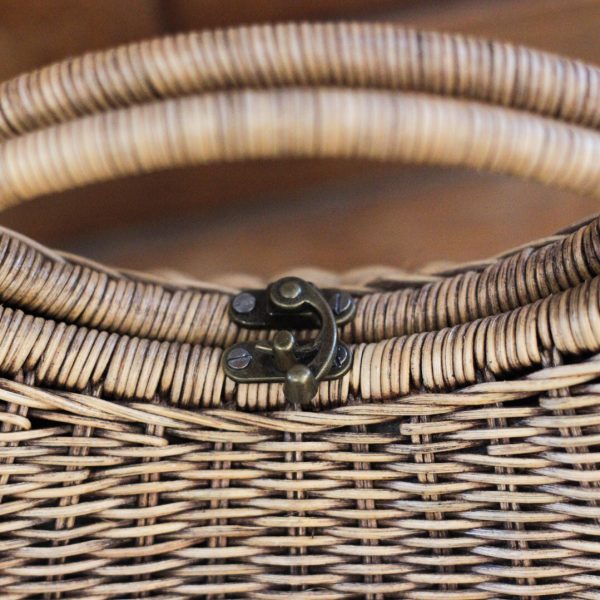 Half-Moon Handmade Rattan Bag - Image 4