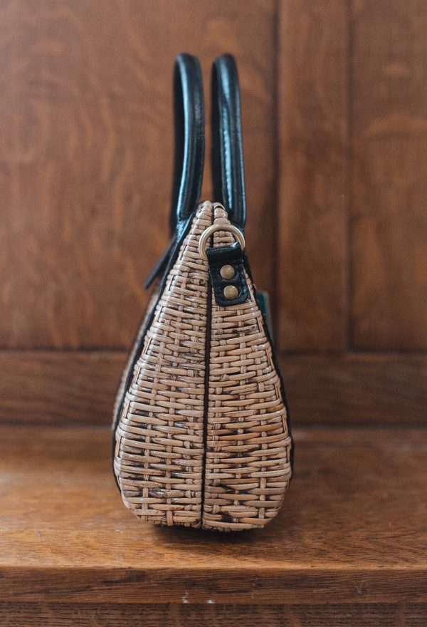 Medium Rattan Handmade Bag - Image 4