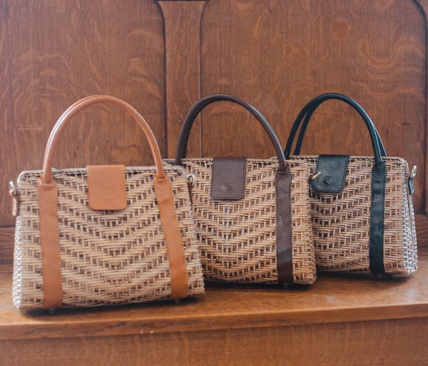 Medium Rattan Handmade Bag