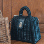 Rattan Purse Handbag Mini