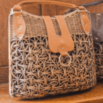 Rattan Purse Large