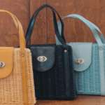 Rattan Purse Small