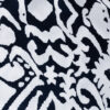 Black With Lg White Pattern Yoga Pants For Women