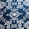 Navy With White Pattern Caftan