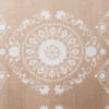 Tan With White Dials Caftan