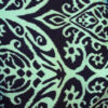 Black With Green Crest Yoga Pants For Women