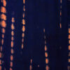 Blue With Gold Stripes Tie Dye Overall