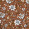 Brown Floral Ruffle Skirt