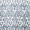 White With Gray Pattern Short Jumpsuit