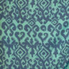 Green With Gray Small Pattern Yoga Pants For Women
