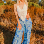 Sexy Pants With Flowing Panels
