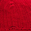 Red Crochet Top With Shells
